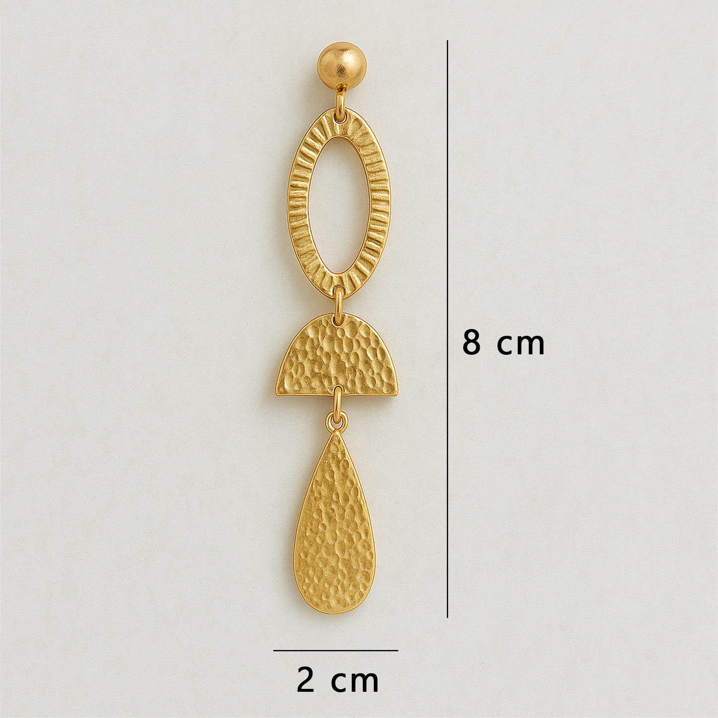 Aretes Minimalistas Para Mujer Versátiles Y Elegantes DBAR0686UT48 Lob®