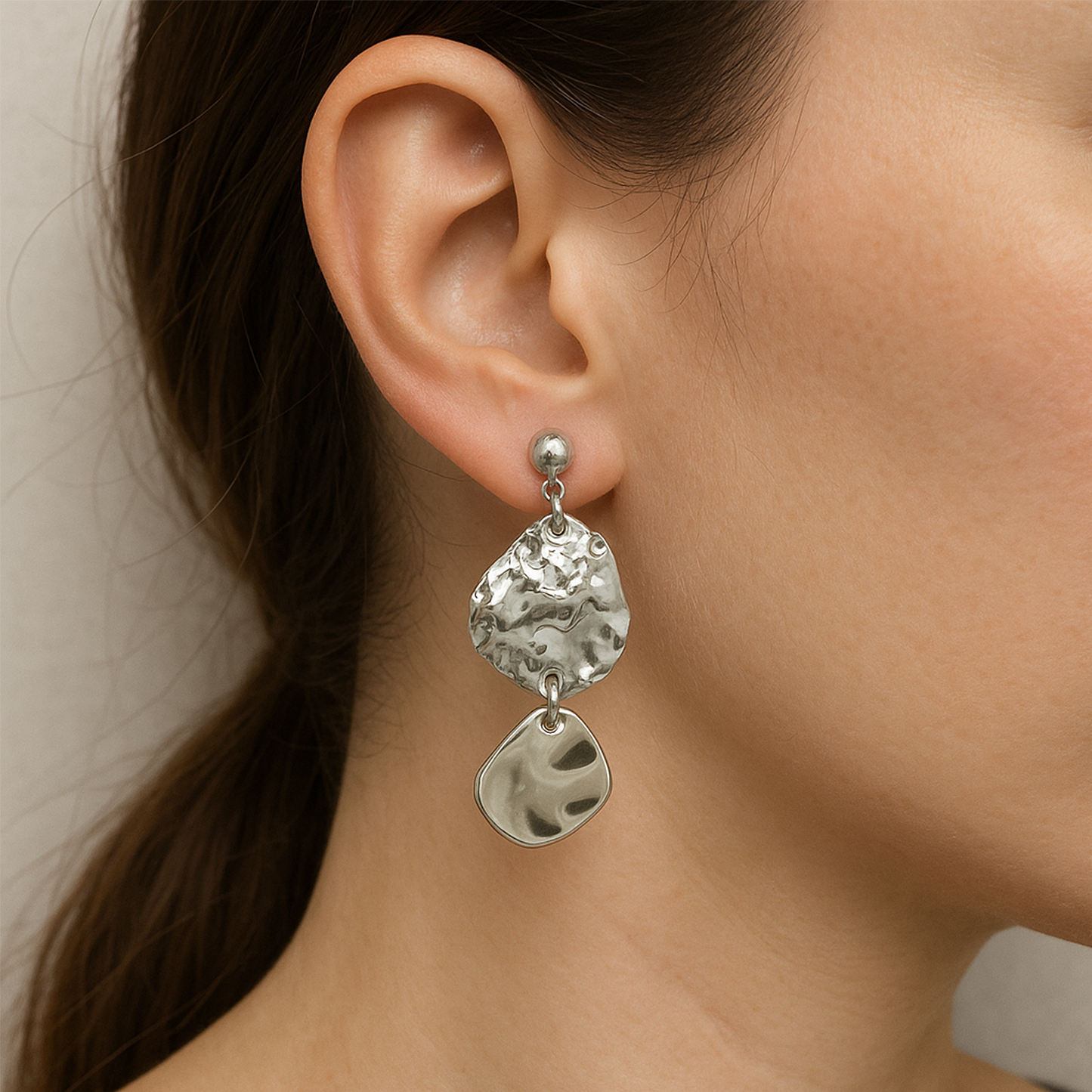 Aretes Minimalistas Para Mujer Versátiles Y Elegantes DBAR0691UT24 Lob®