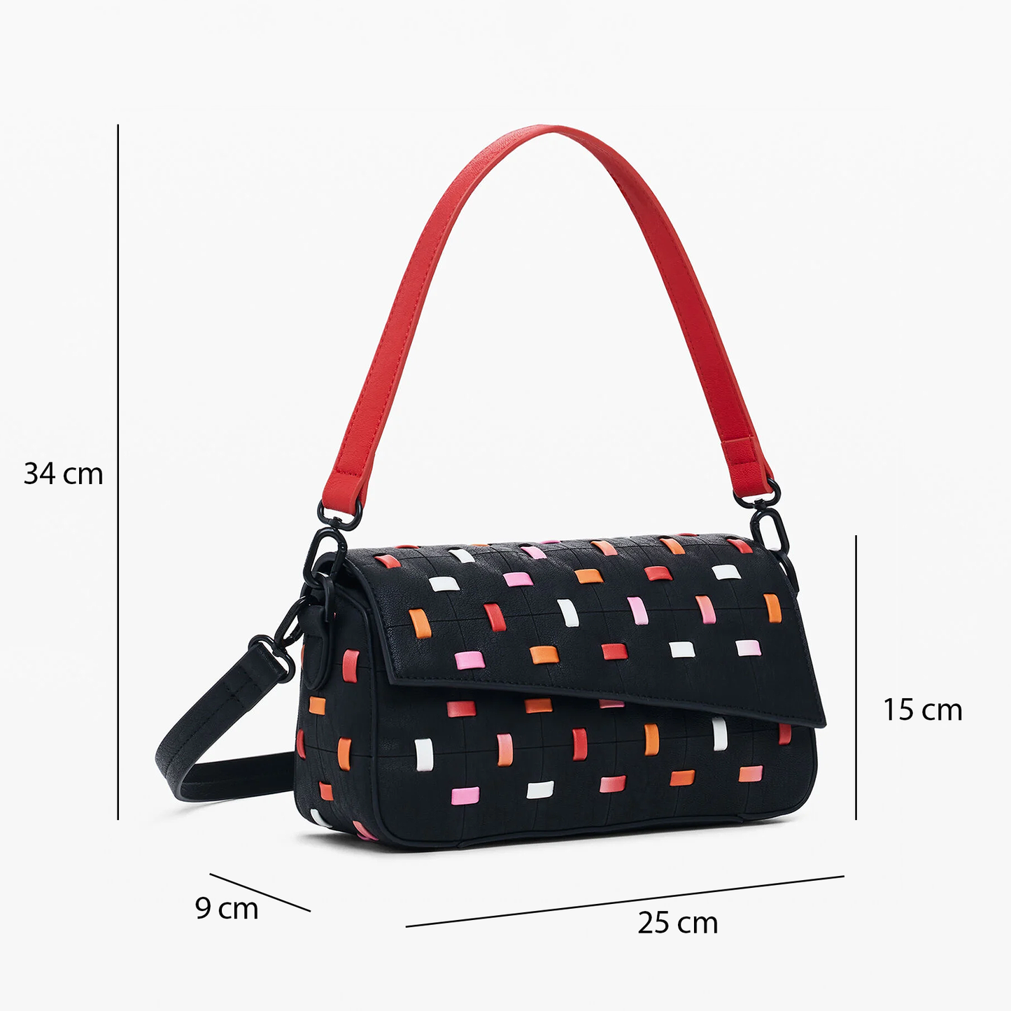 Bolso De Mano Troquelado 25saxp82/2000 Marca Desigual®