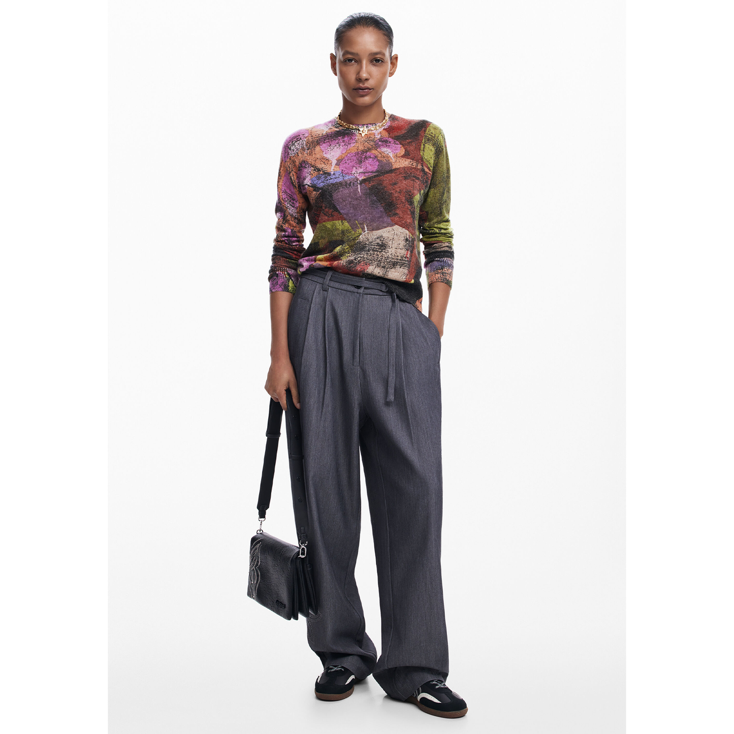 Bolso De Mano Para Mujer Con Bordado 25saxp84/2000 Desigual®