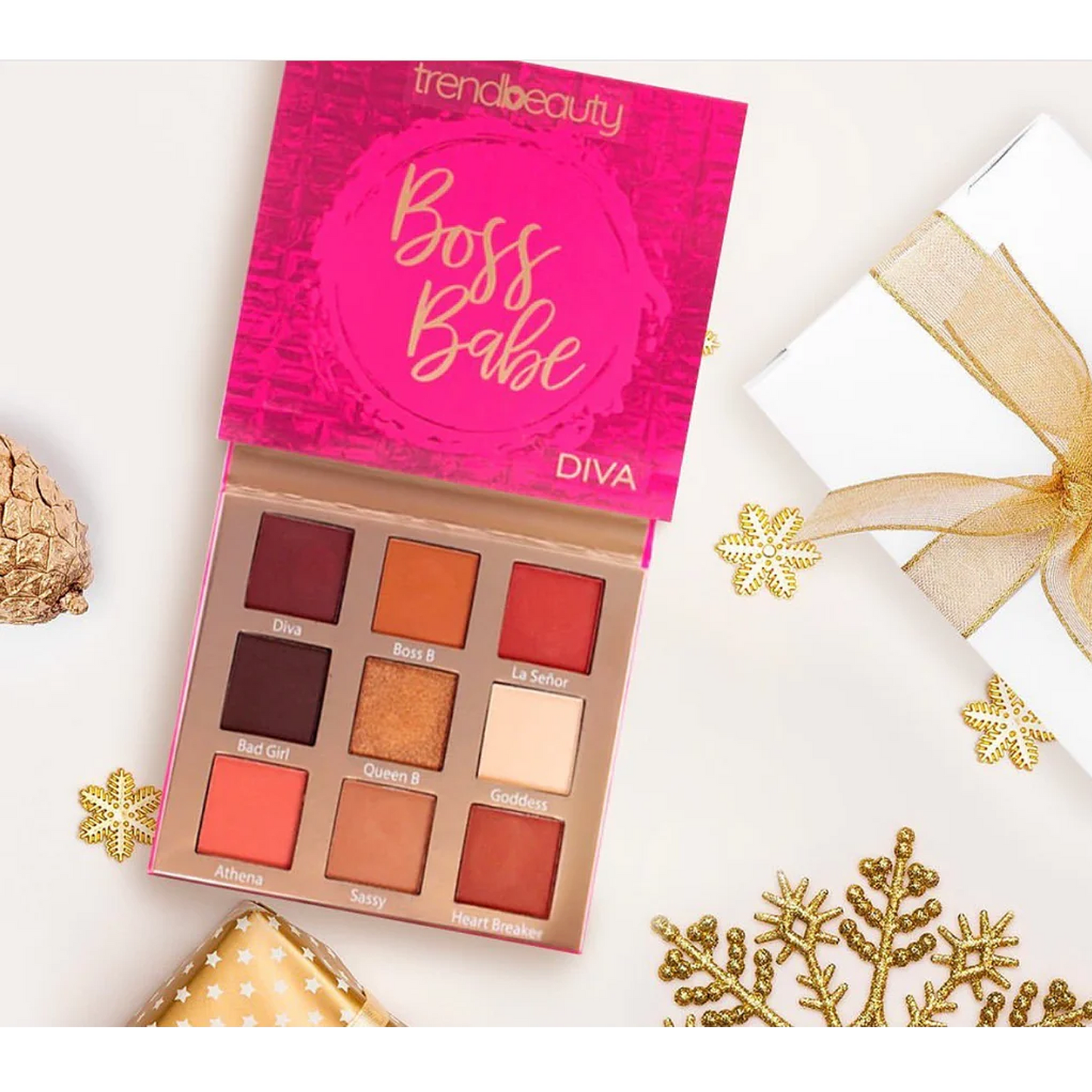 Paleta De Sombras Mod.boss Babe Diva Marca Trendbeauty®