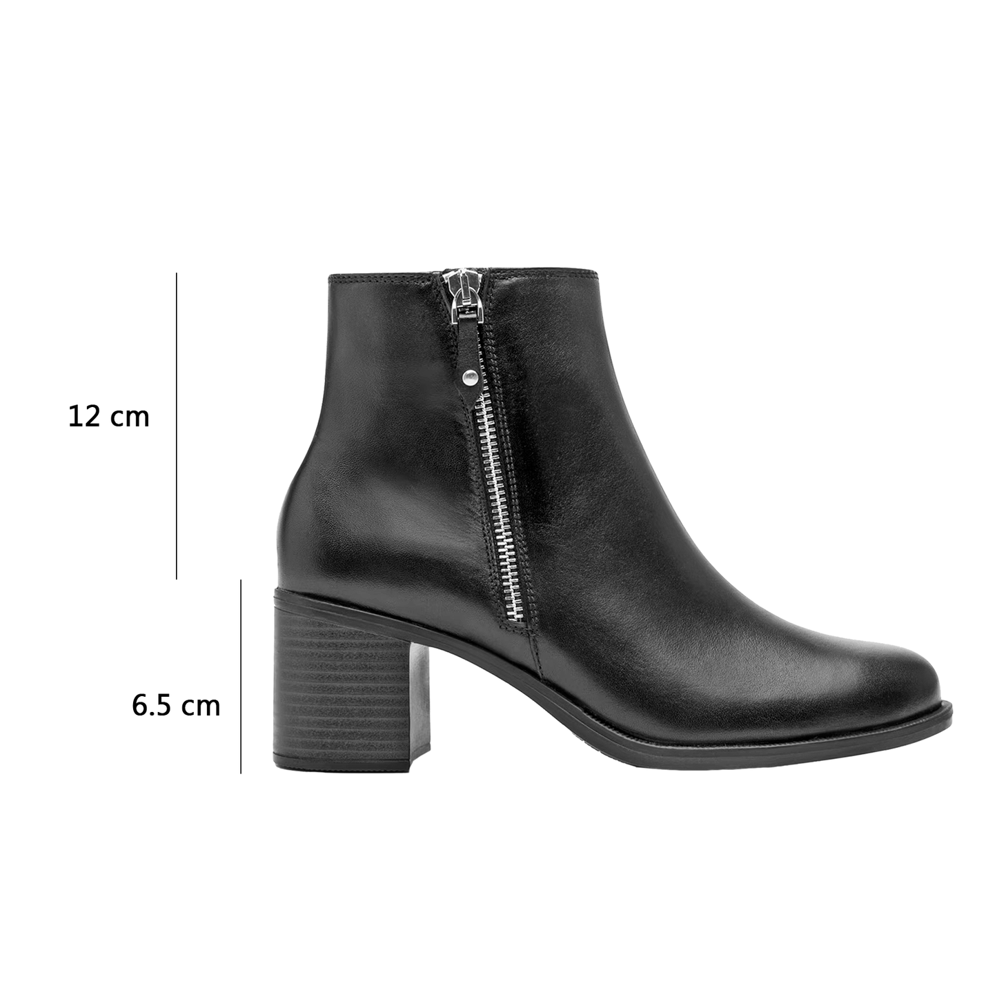 Bota Corta De Mujer 6.5cm Mod.109220 Marca Flexi®