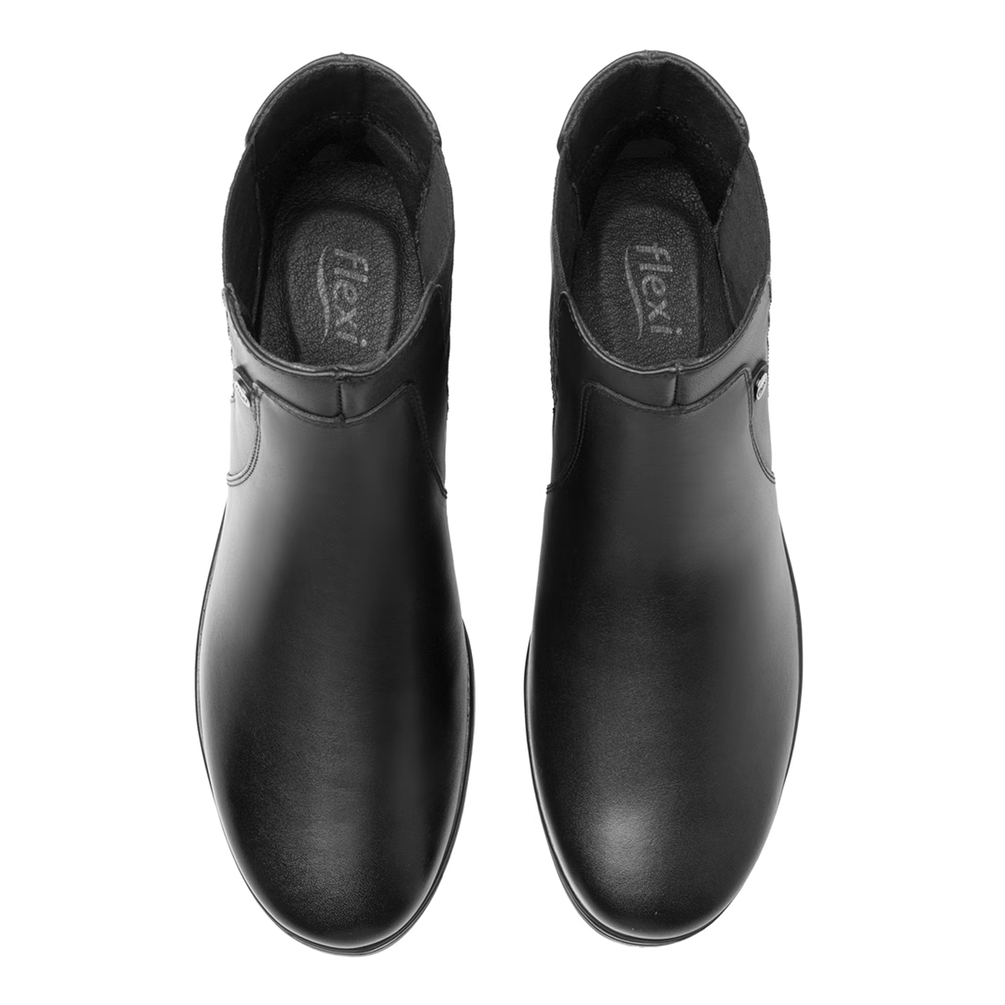 Botín Confort Cuña Para Mujer Mod.104821 Marca Flexi®