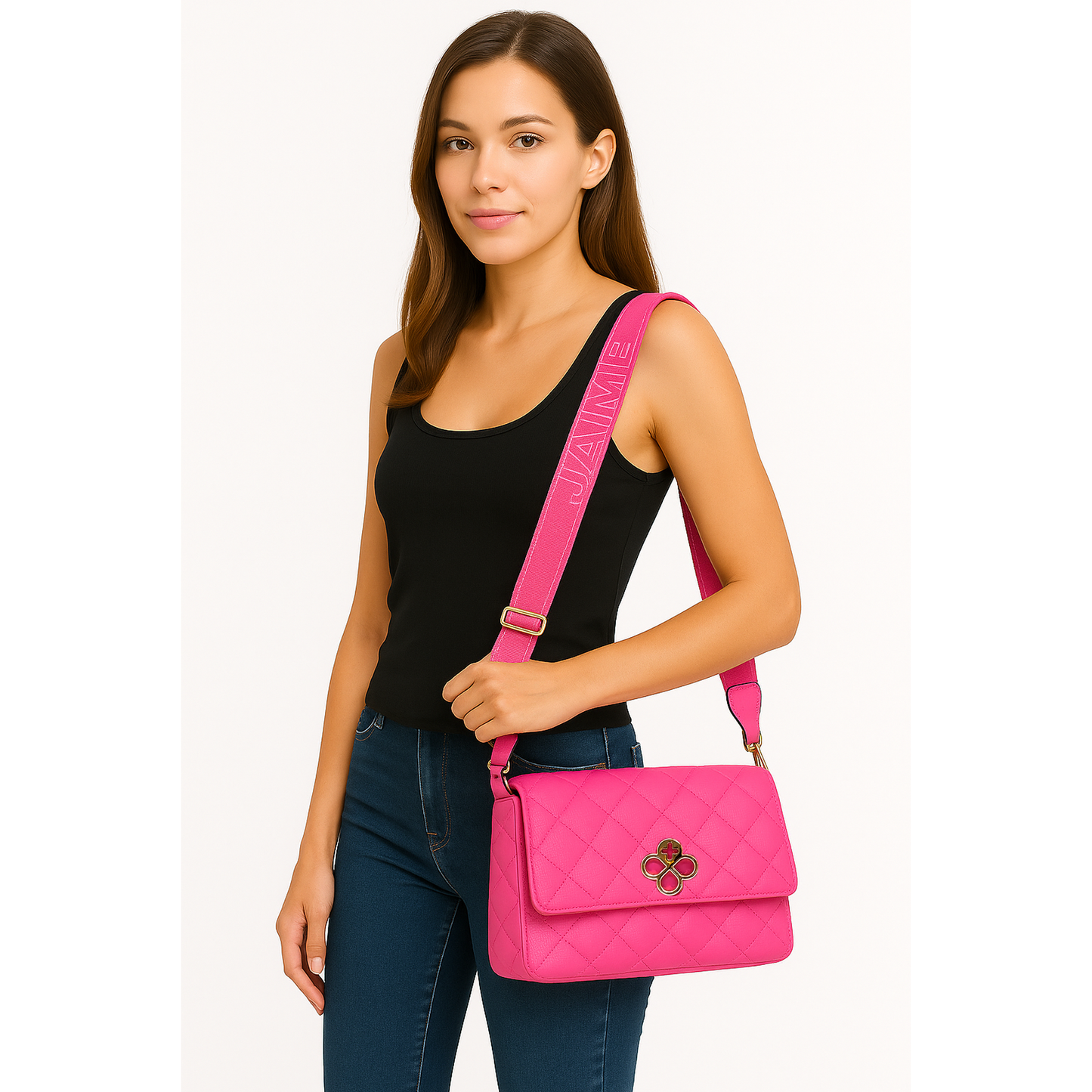 Bolso Jaime Ibiza Mod.2489 Color Rosa