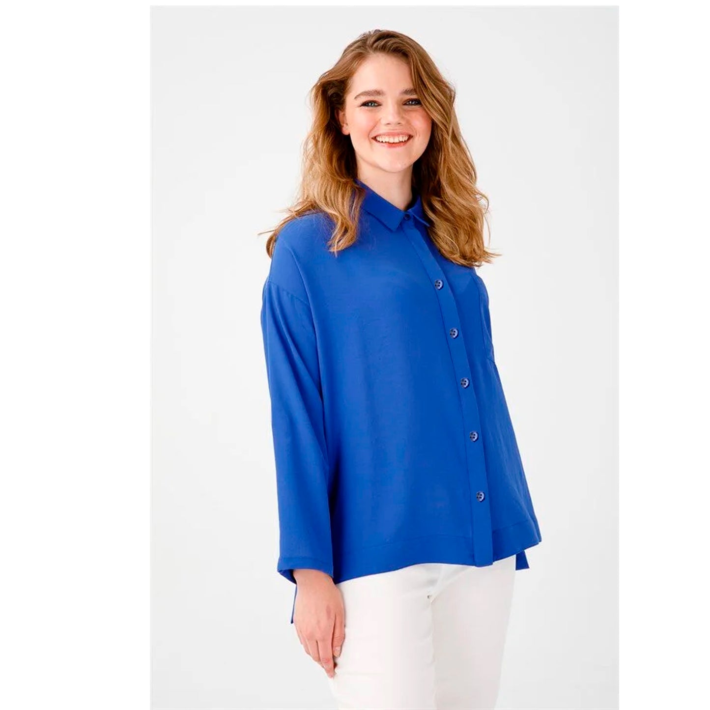 Camisa Casual Over Size Marca London Fashion® Mod.05-23