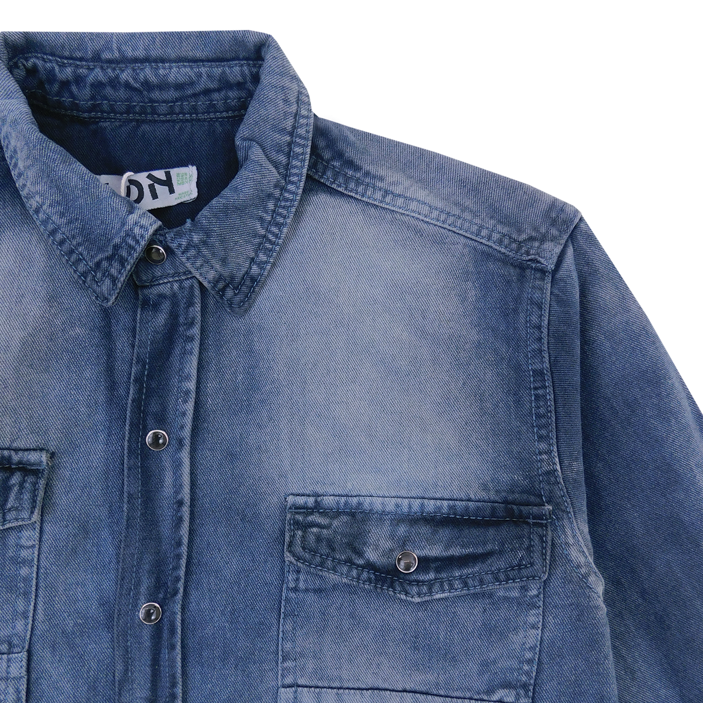 Camisa Casual Para Hombre Mod.22k-3012al Marca Losan®