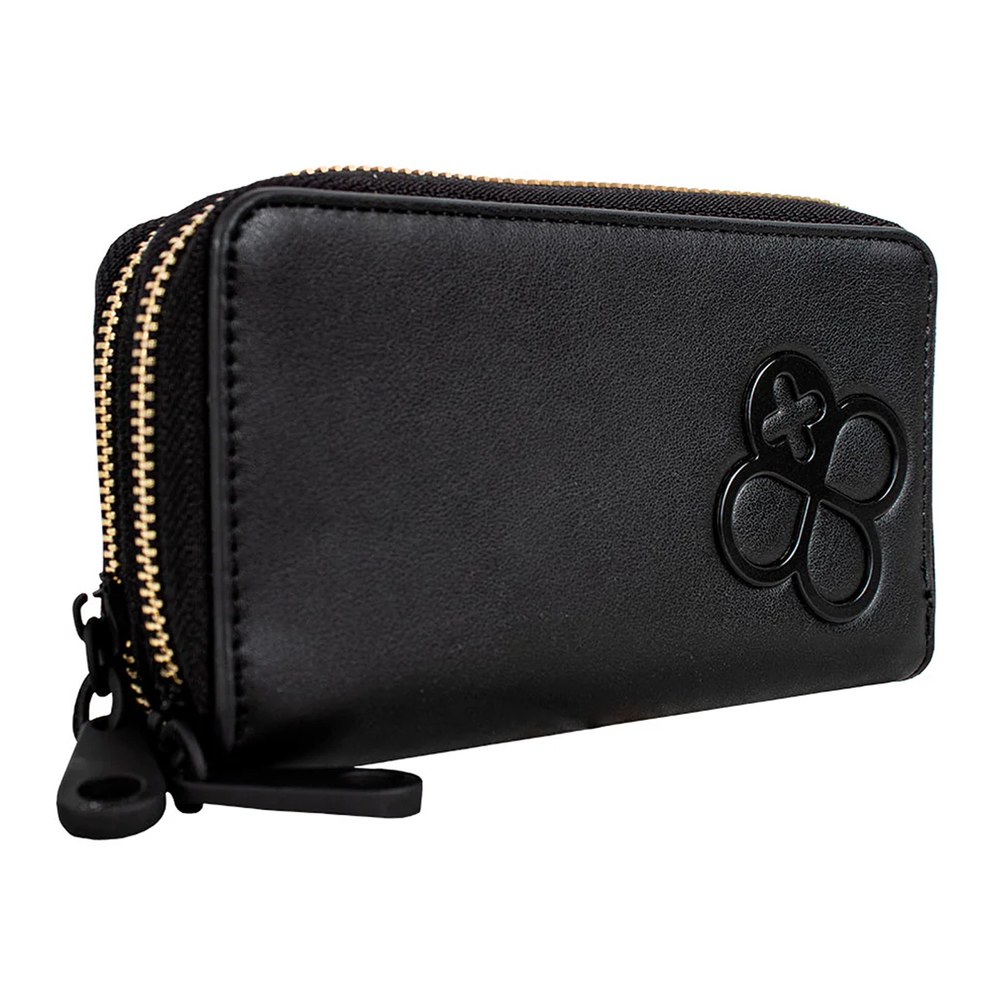 Cartera Para Dama Mod. Ji586 Marca Jaime Ibiza® Negro Tipo Piel