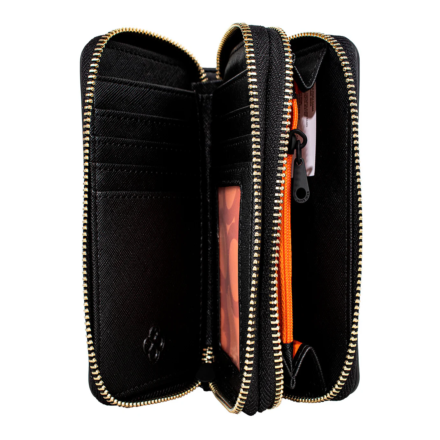 Cartera Para Dama Mod. Ji586 Marca Jaime Ibiza® Negro Tipo Piel