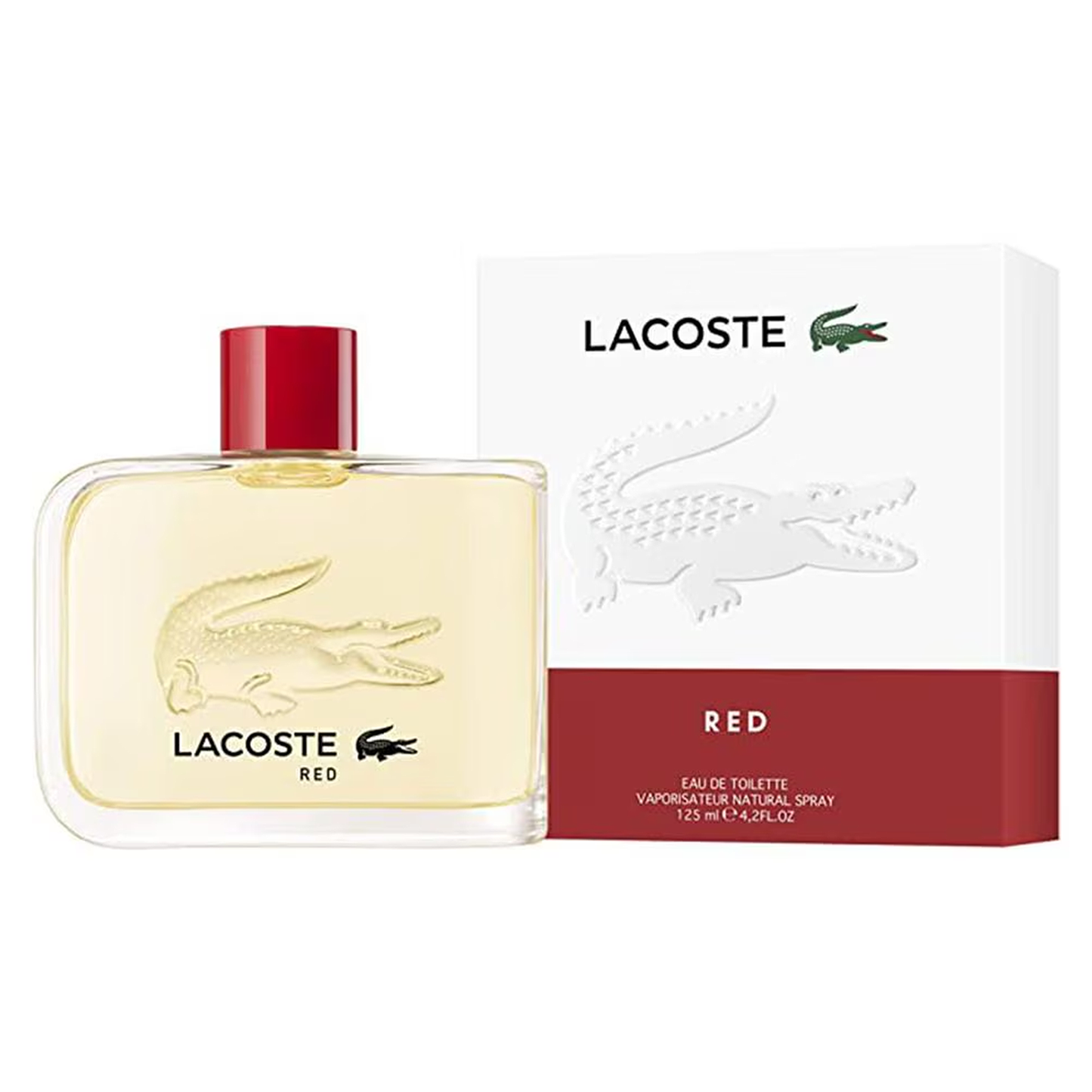 Perfume Para Hombre Red 125ml Eau De Toilette Marca Lacoste®