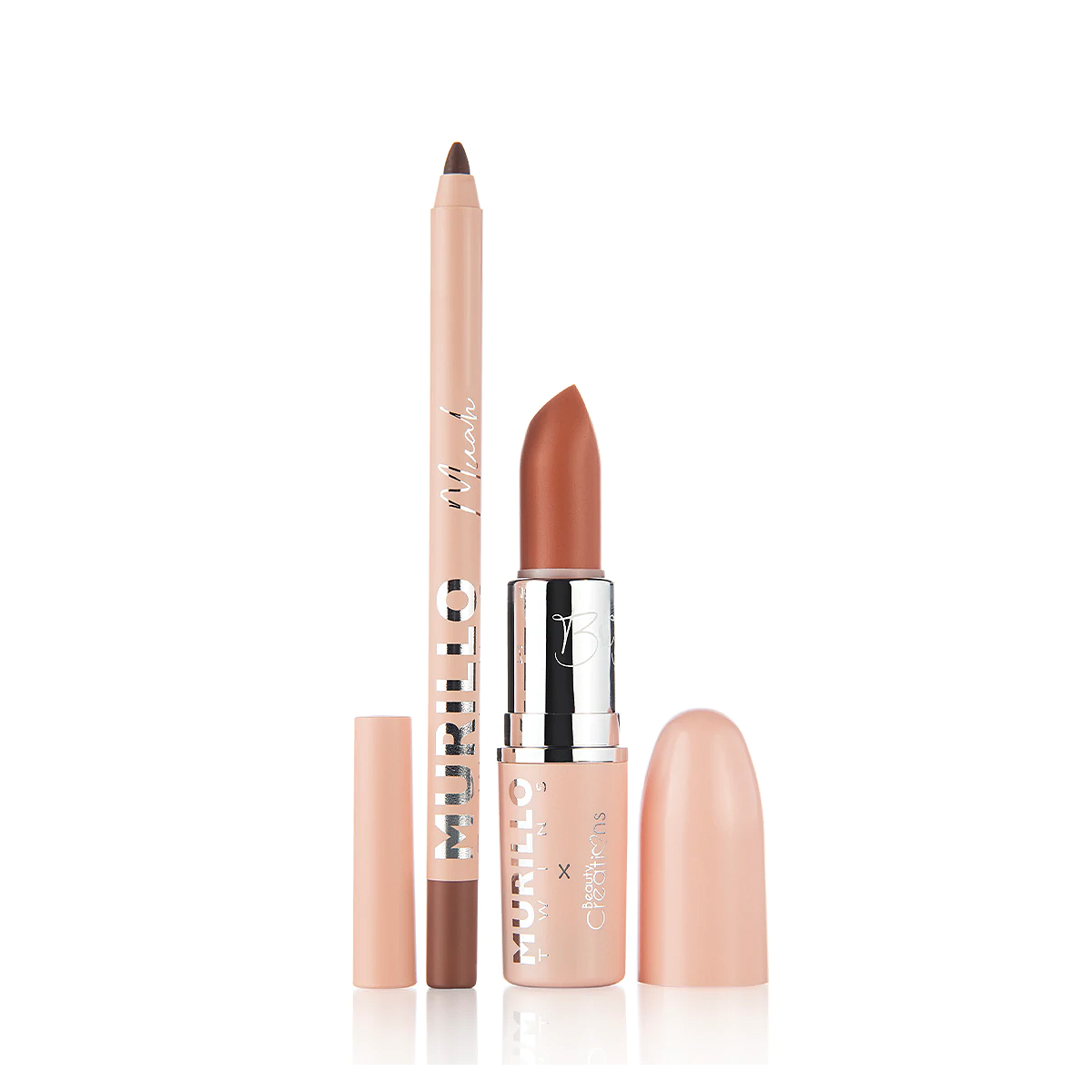 Set De Labiales 2pz Mod.murillo Twins Marca Beauty Creations