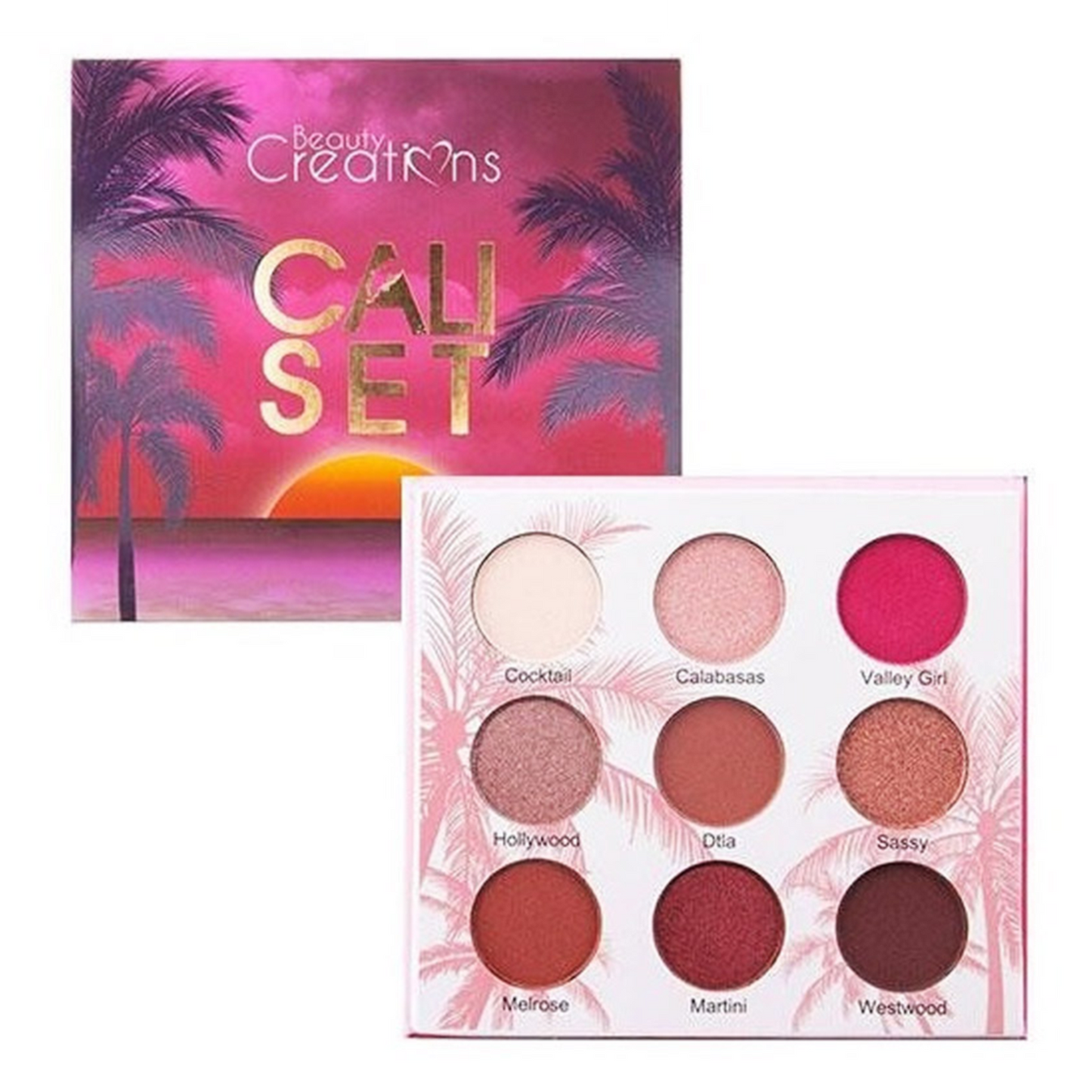 Paleta De Sombras Cali Set marca Beauty Creations®