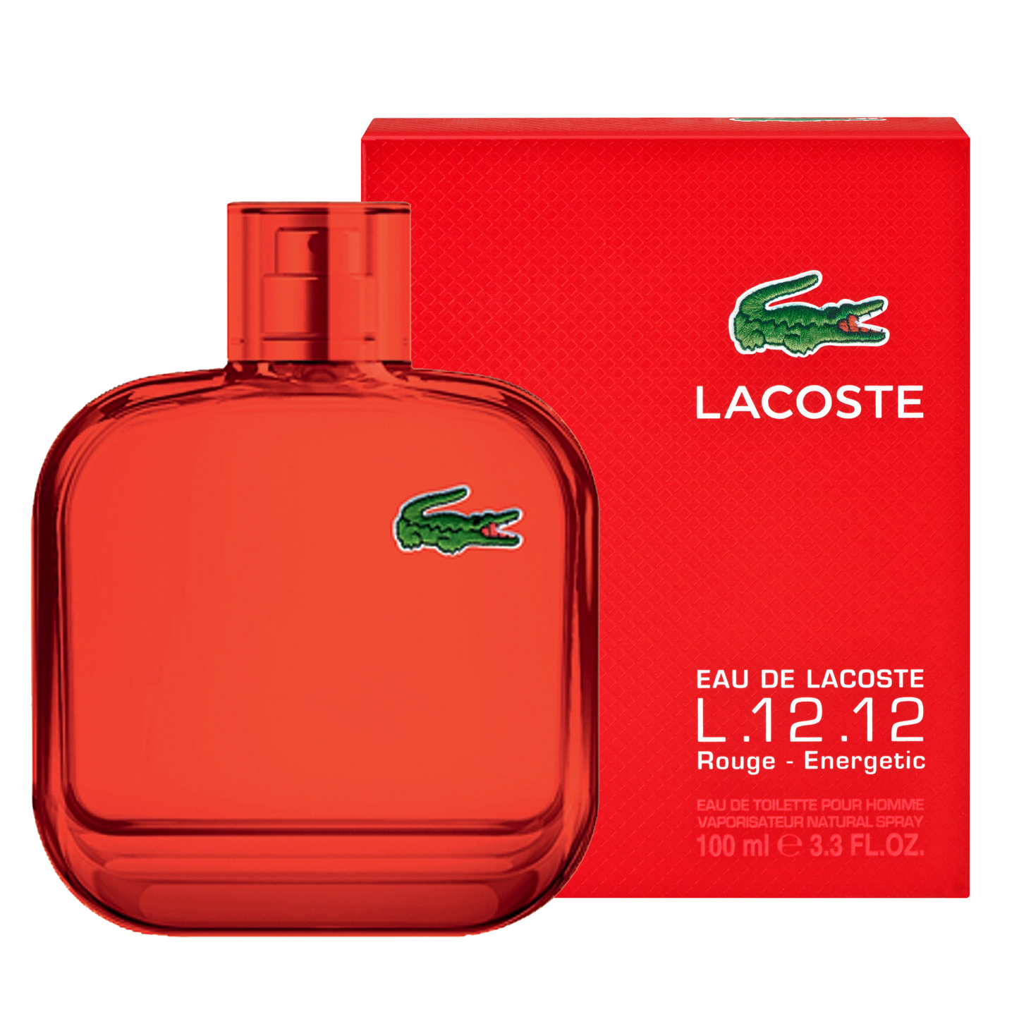 Perfume L.12.12 Rouge Energetic 100ml Edt Hombre Lacoste®