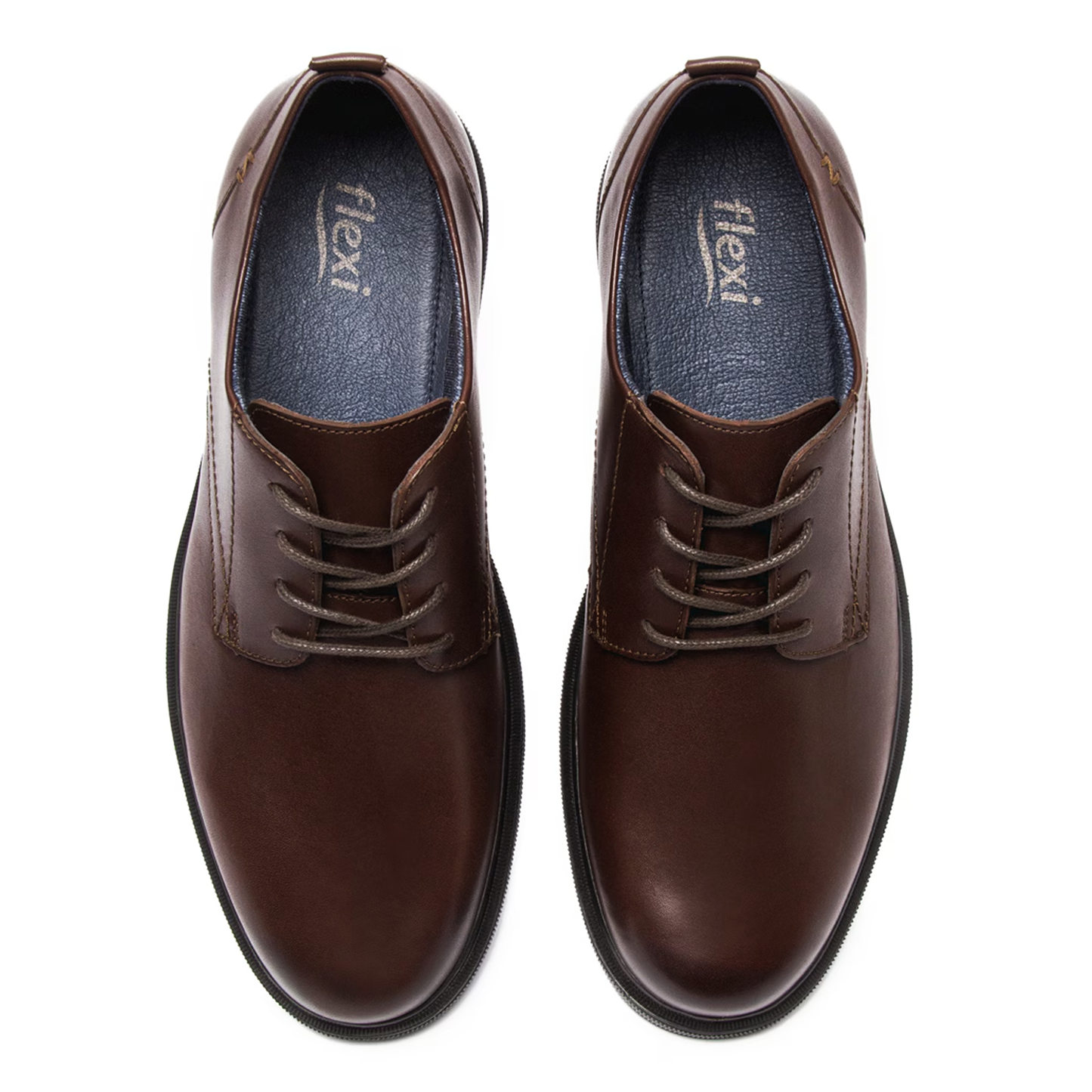 Zapato Derby Para Hombre Mod.417005 Marca Flexi®