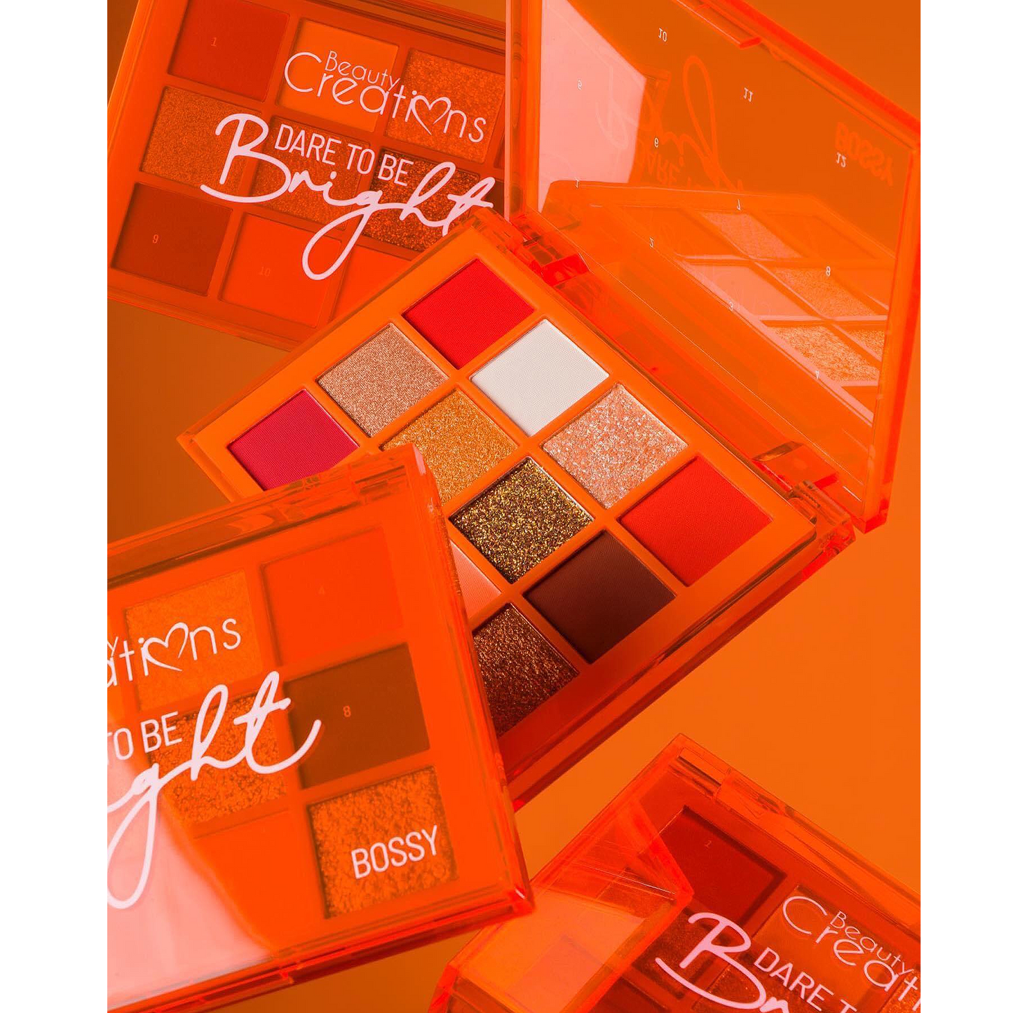 Sombras De Ojos 12 Tonos Mod. Dare To Be Bright Bossy Marca Beauty Creations®