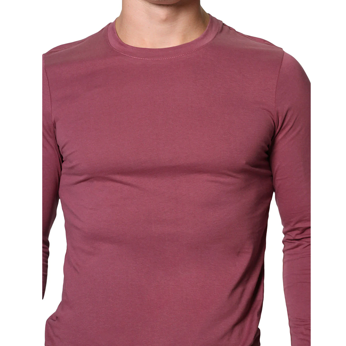 Playera Manga Larga Para Hombre Mod. A25303 Marca Bobois®