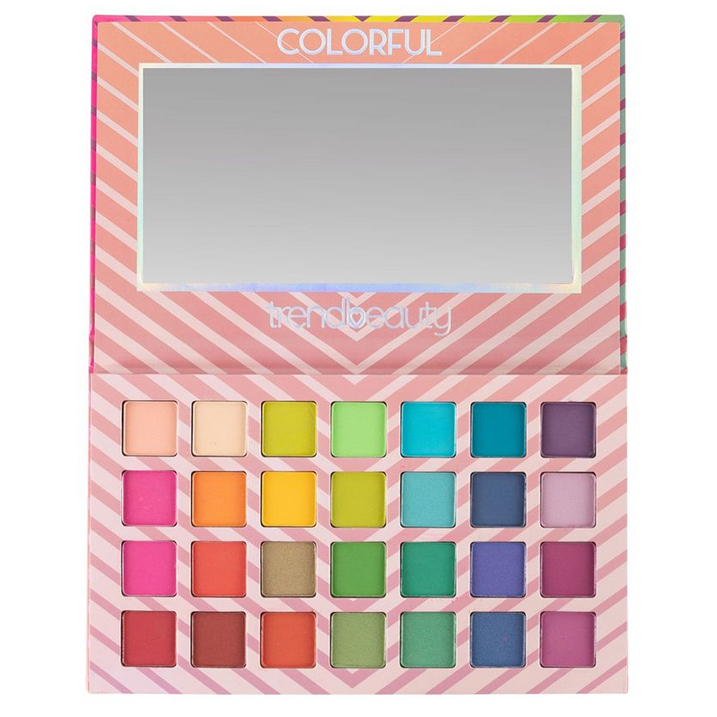Sombras Para Ojos 28 Tonos Mod.colorful Marca Trend Beauty®