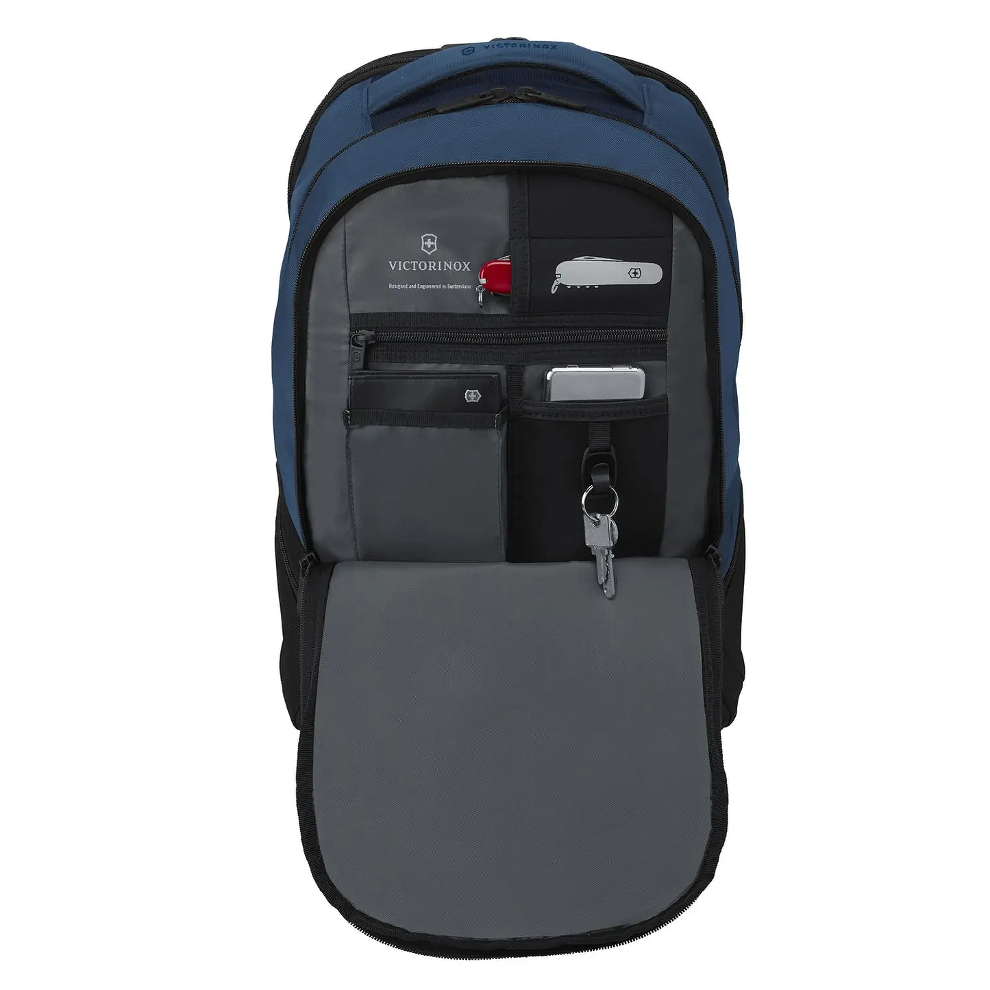 Mochila Con Almacenamiento Multifuncional Marca Victorinox® AZUL