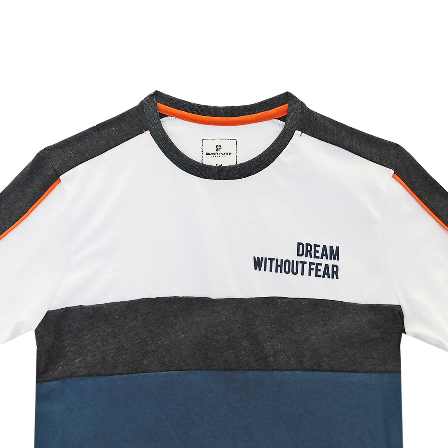 Playera De Hombre Casual Diseños Marca Silver Plate® AZUL