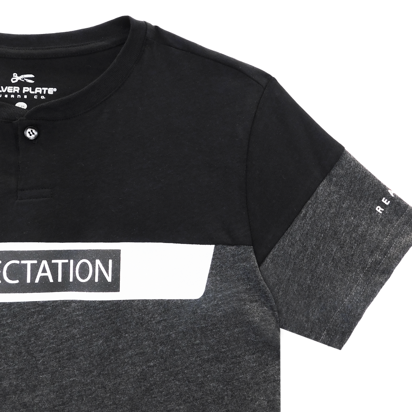 Playera De Hombre Casual Diseños Marca Silver Plate® GRIS