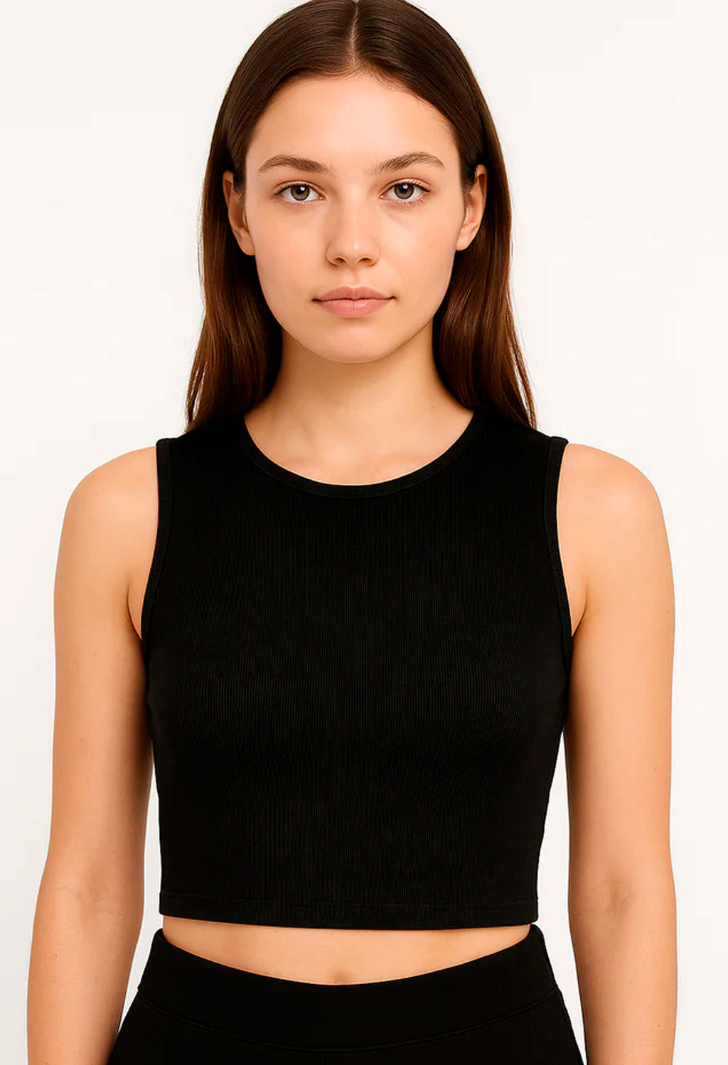 Top Canale Casual De Mujer Mod.tw1320 The Workshop® Negro