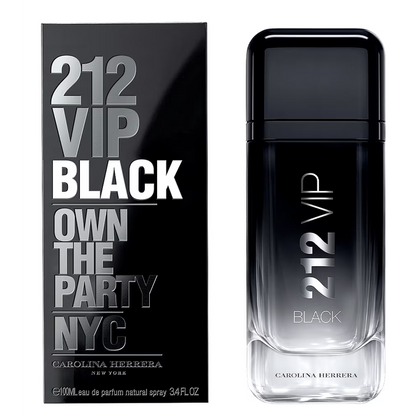 Perfume 212 Vip Black 100ml Hombre Edp Carolina Herrera®