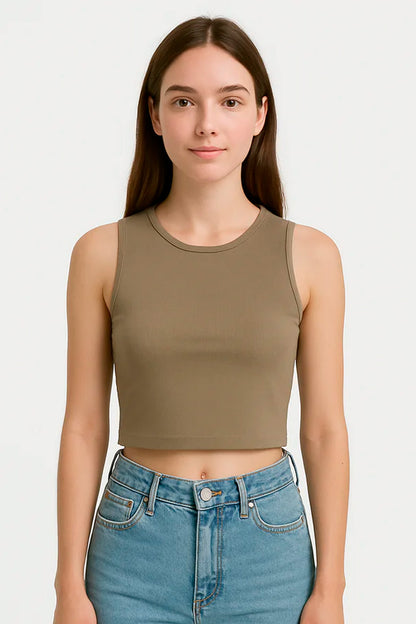 Top Canale Casual De Mujer Mod.tw1320 The Workshop® Marron Claro