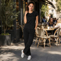 Blusa Básica Suave Casual Para Mujer Apx-0213 Negro Marca Aspik®