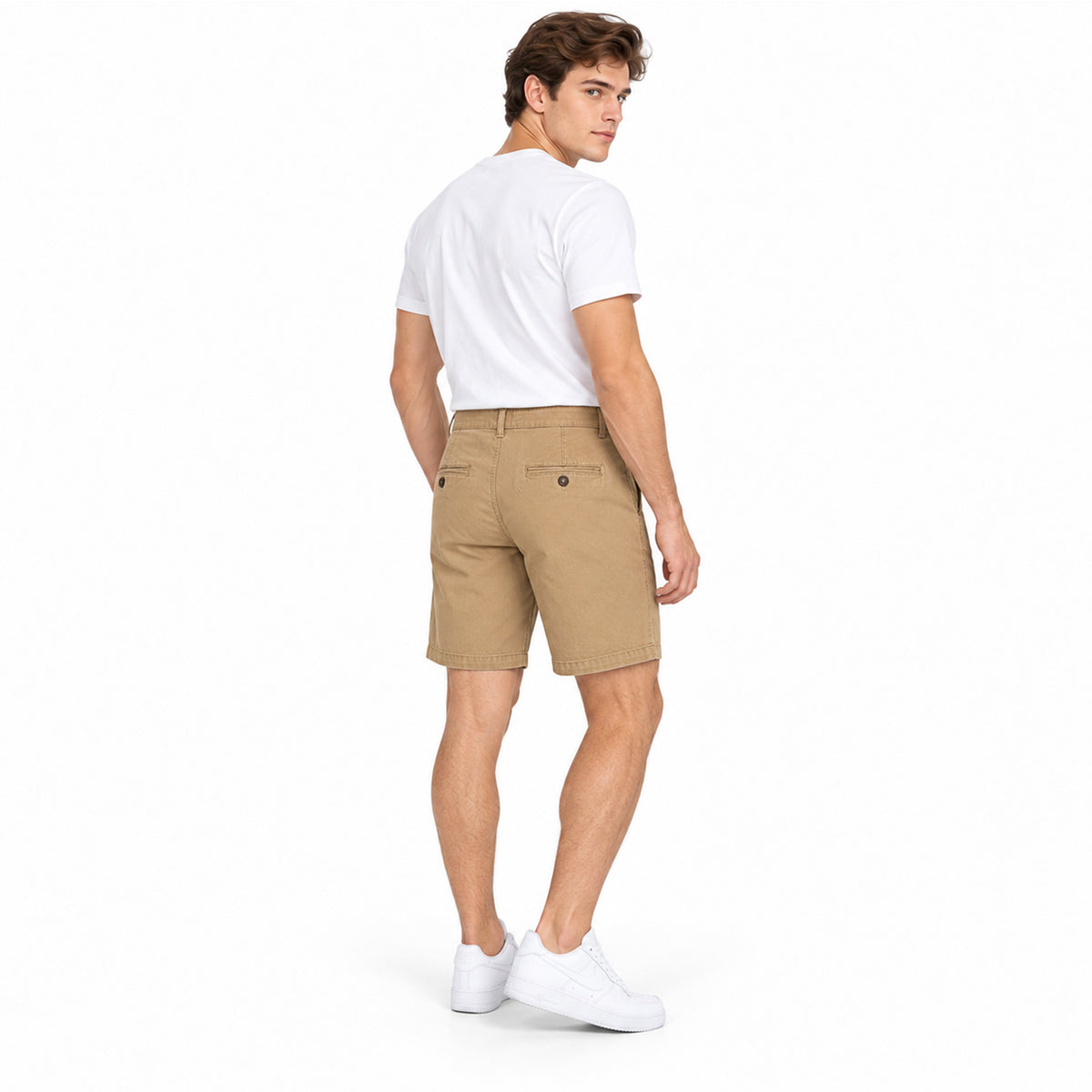 Bermuda Tipo Gabardina Para Hombre Mod. Gbcots Marca Bobois®