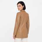 Blazer Vinipiel Para Mujer Mod.T23200 Marca Bobois®