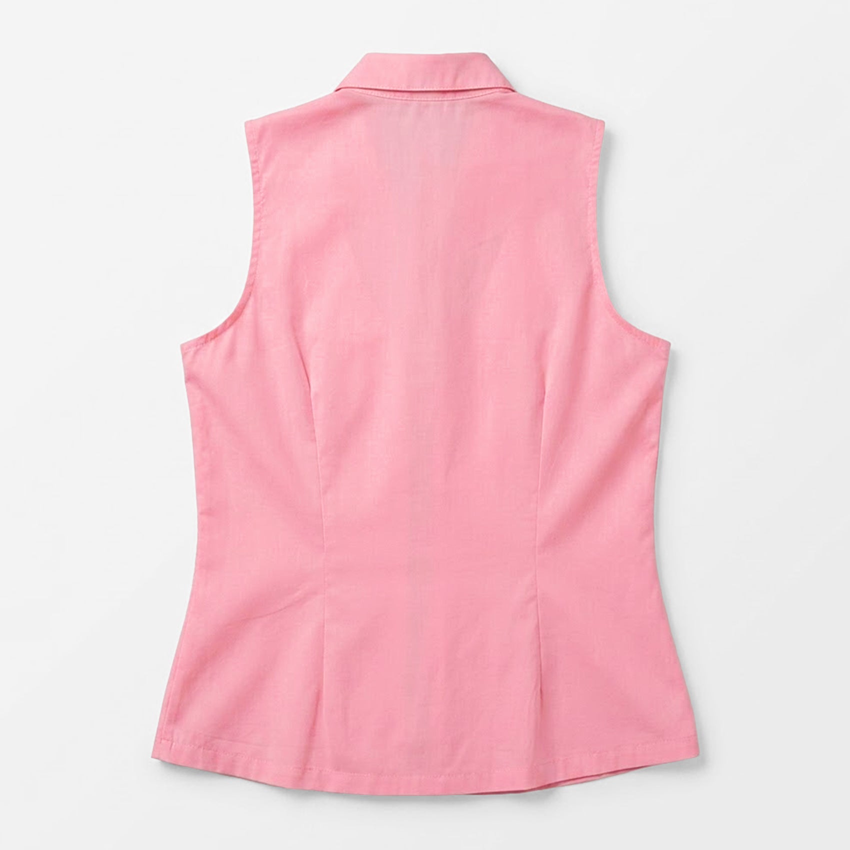 Blusa Cuello Camisero Lazos Frontales 2425 London Fashion®