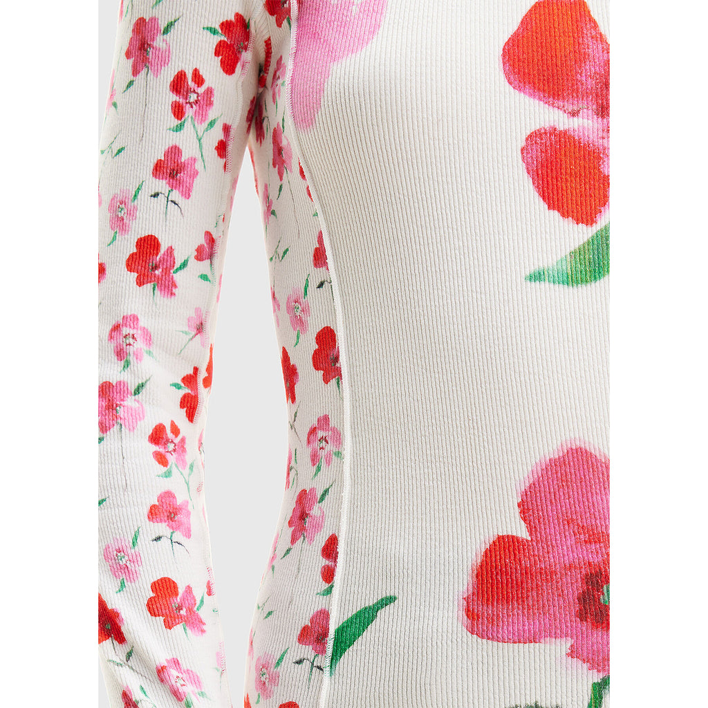 Blusa Estampado Floral Para Mujer 24swtk13/1000 Desigual®