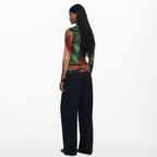 Blusa Ligera Cuello Alto Para Mujer 25wwjf48/4055 Desigual®