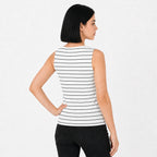 Blusa Semi Formal Con Aro Dorado Mujer 4363 Marca Exotica®