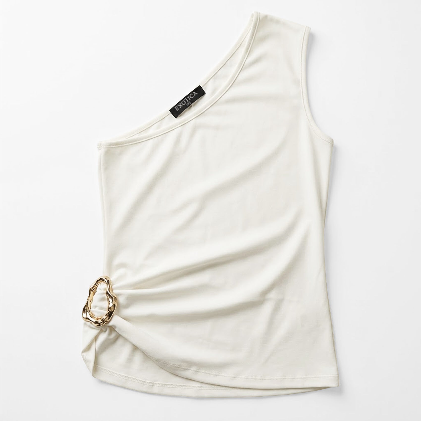 Blusa Asimétrica Para Mujer Mod.4384ll Marca Exotica®