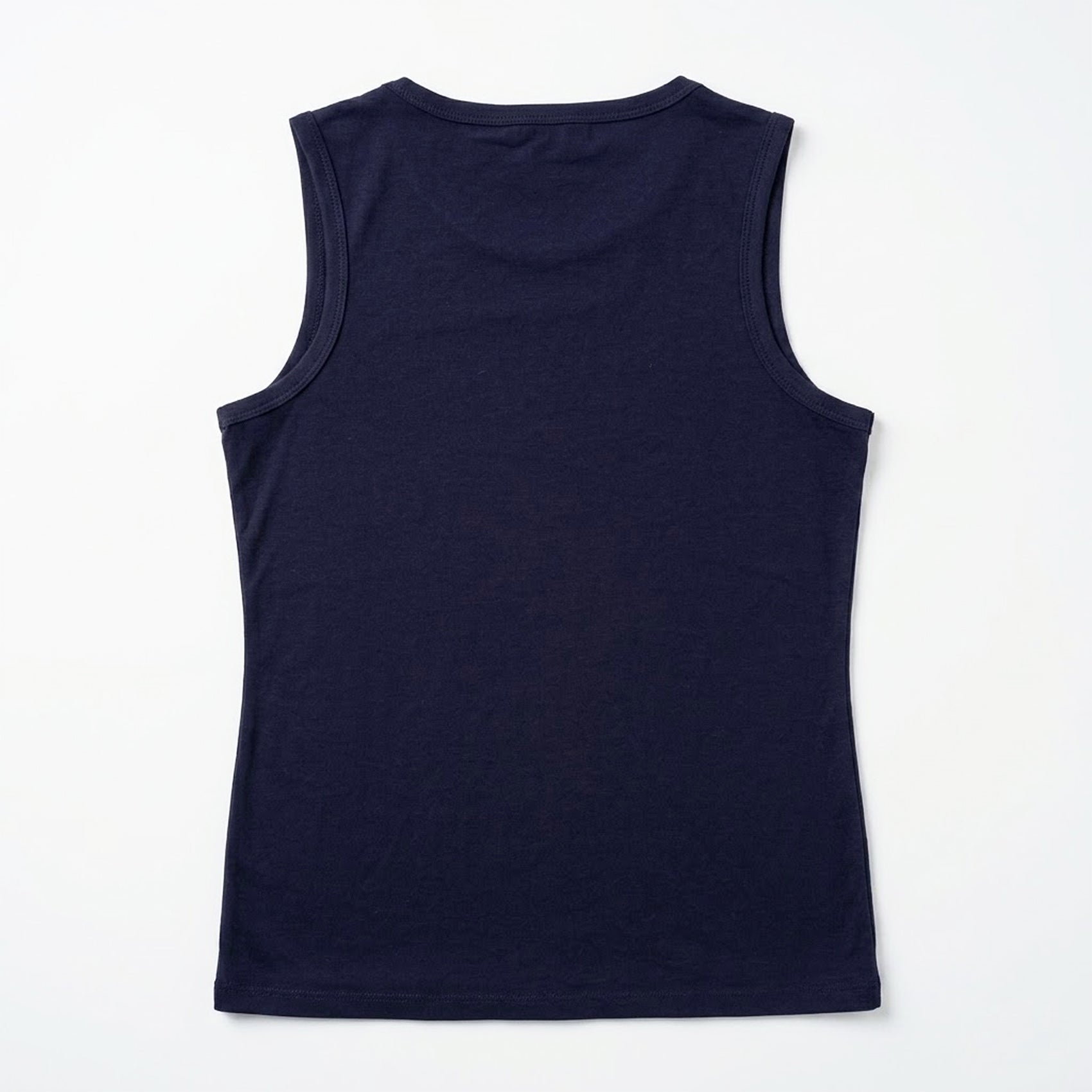 Blusa Básica Suave Sin Mangas Para Mujer Apx-0214 Azul Oscuro Aspik®