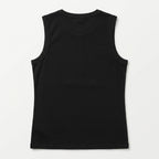 Blusa Básica Suave Sin Mangas Para Mujer Apx-0214 Negro Aspik®