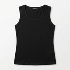Blusa Básica Suave Sin Mangas Para Mujer Apx-0214 Negro Aspik®