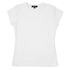 Blusa Básica Suave Casual Para Mujer Apx-0213 Blanco Marca Aspik®