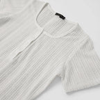 Blusa Casual Semi Calada Para Mujer Mod. K799 Marca Julys®