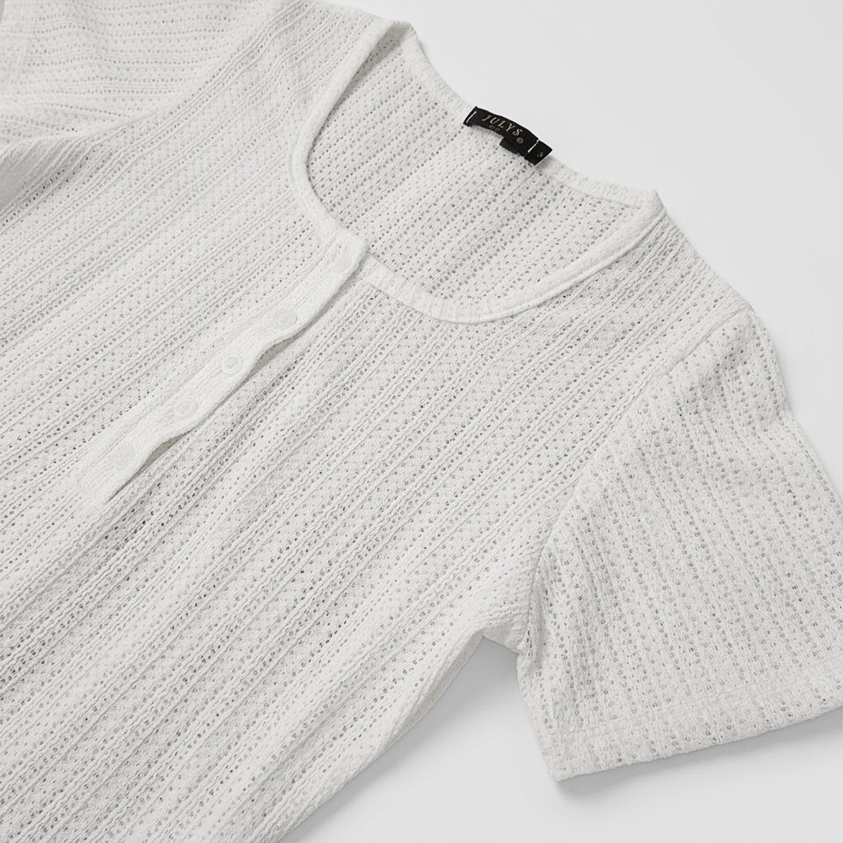 Blusa Casual Semi Calada Para Mujer Mod. K799 Marca Julys®