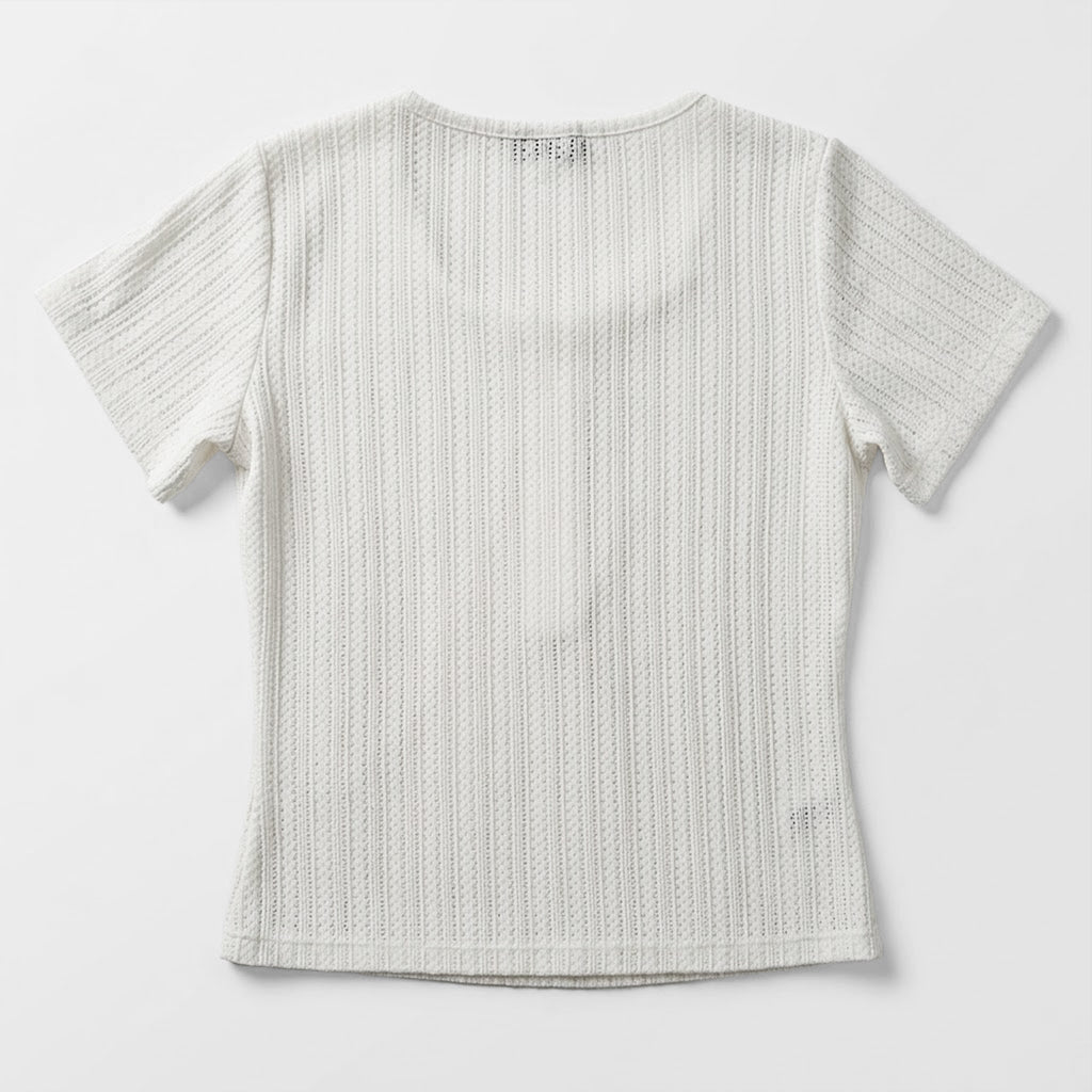 Blusa Casual Semi Calada Para Mujer Mod. K799 Marca Julys®
