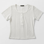 Blusa Casual Semi Calada Para Mujer Mod. K799 Marca Julys®
