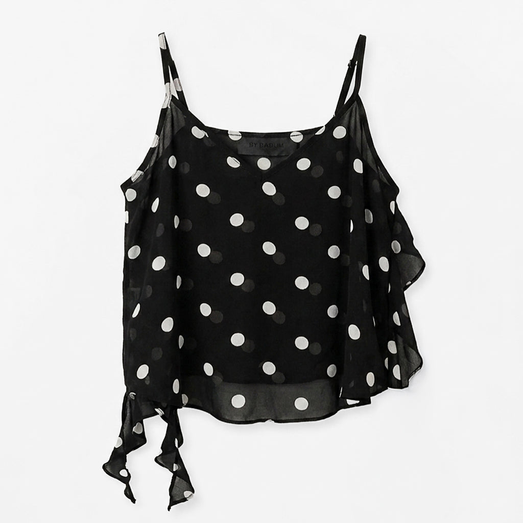 Blusa Tipo Gasa Con Holanes Para Mujer Mkmb0167 Mako & Co®