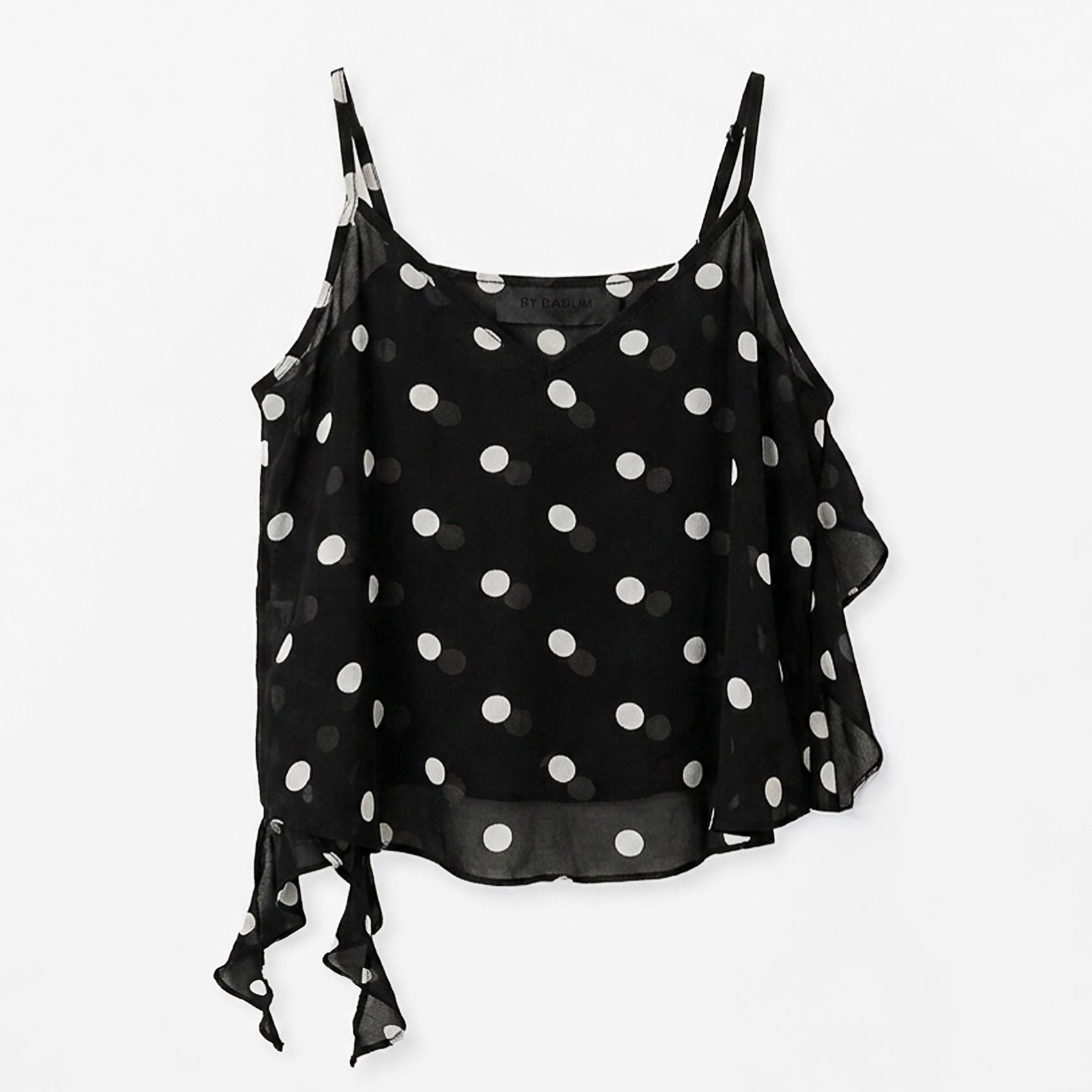 Blusa Tipo Gasa Con Holanes Para Mujer Mkmb0167 Mako & Co®