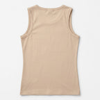 Blusa Básica Suave Sin Mangas Para Mujer Apx-0214 Beige Aspik®