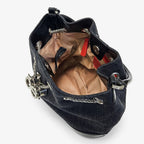 Bolso Drawstring Mediano Para Mujer Mod. 1BLCO25968NEG Marca Cloe®