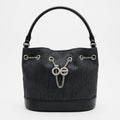 Bolso Drawstring Mediano Para Mujer Mod. 1BLCO25968NEG Marca Cloe®