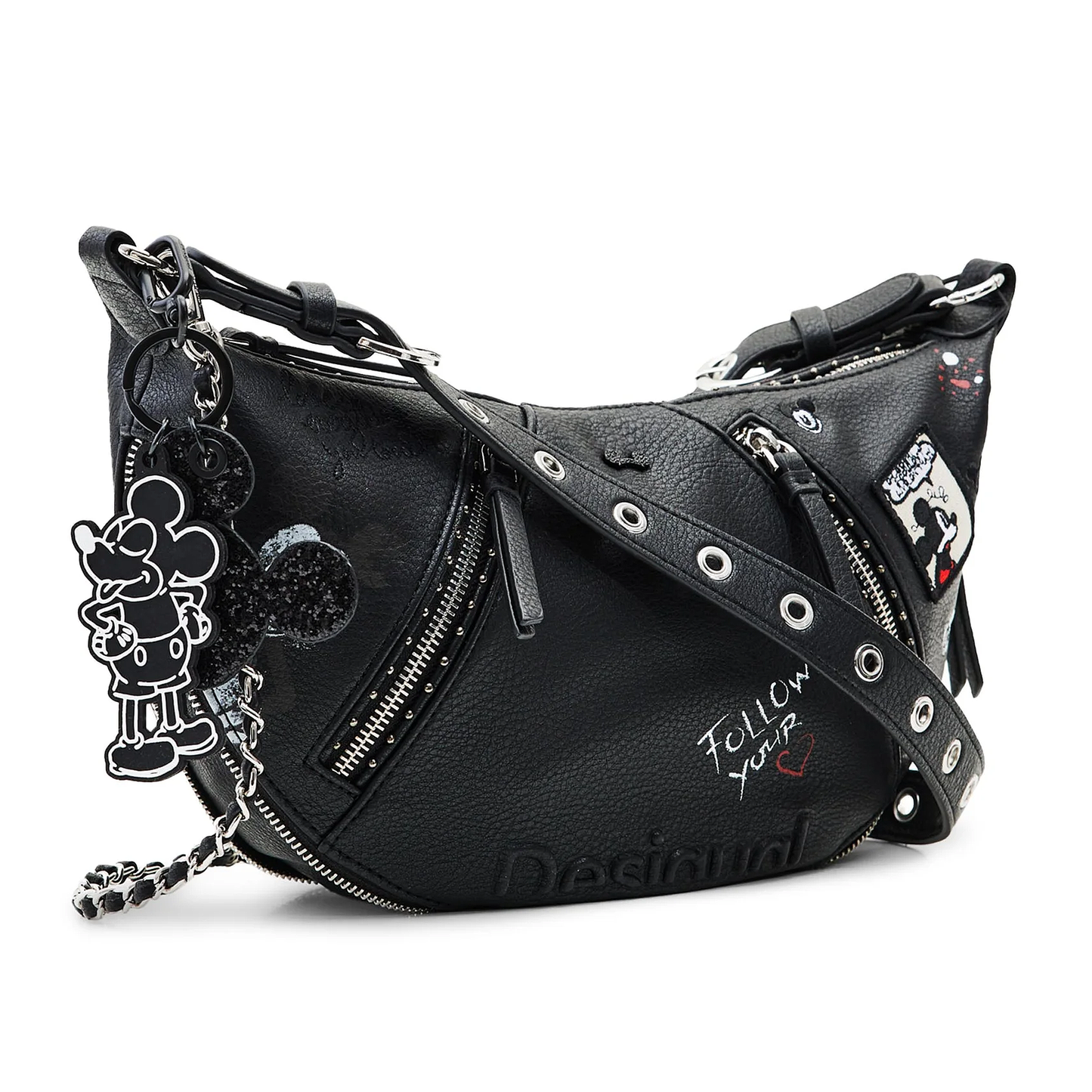 Bolso Mediano Ovalado Para Mujer 23waxp44/2000 Desigual®