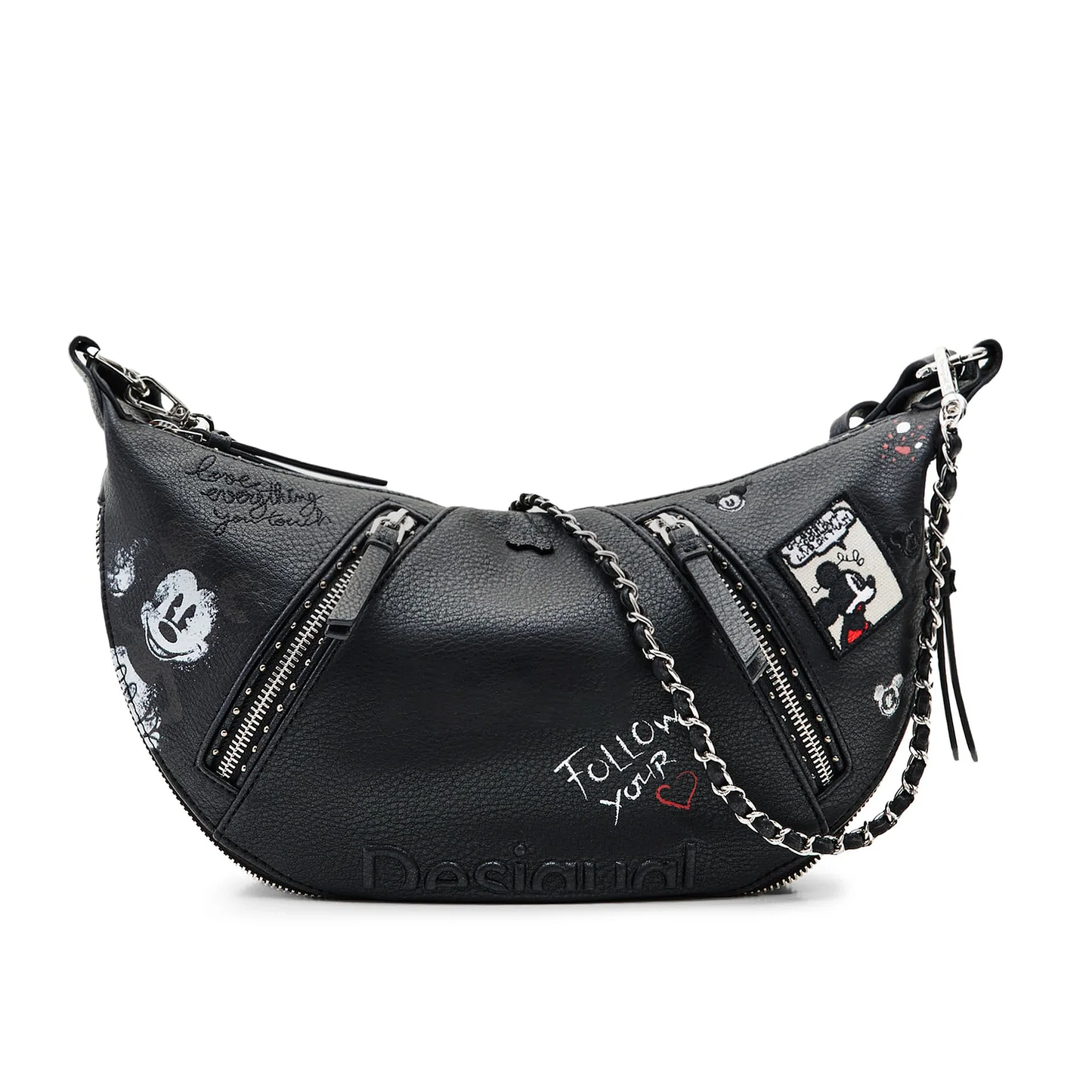 Bolso Mediano Ovalado Para Mujer 23waxp44/2000 Desigual®