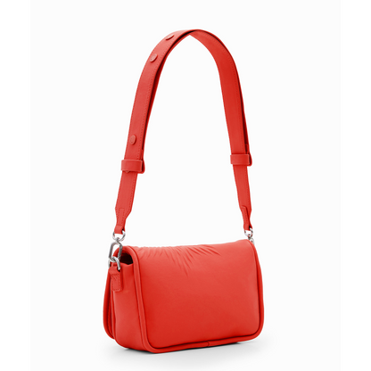 Bolso Crossbody Para Mujer Mod.24saxp73 Marca Desigual® Color Naranja Oscuro